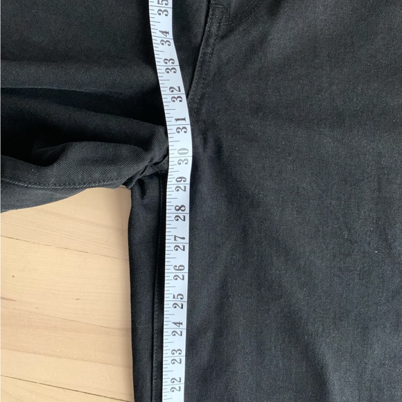 CIDER Mid Rise Flare Wide-Leg Jeans - Black - Picture 5 of 8